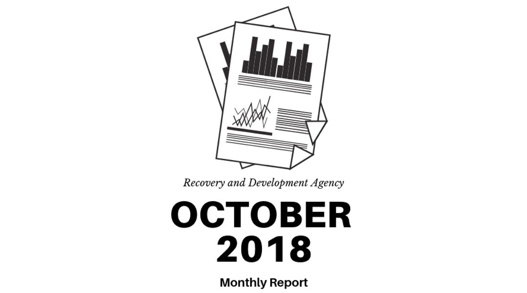 Monthly Report – October 2018