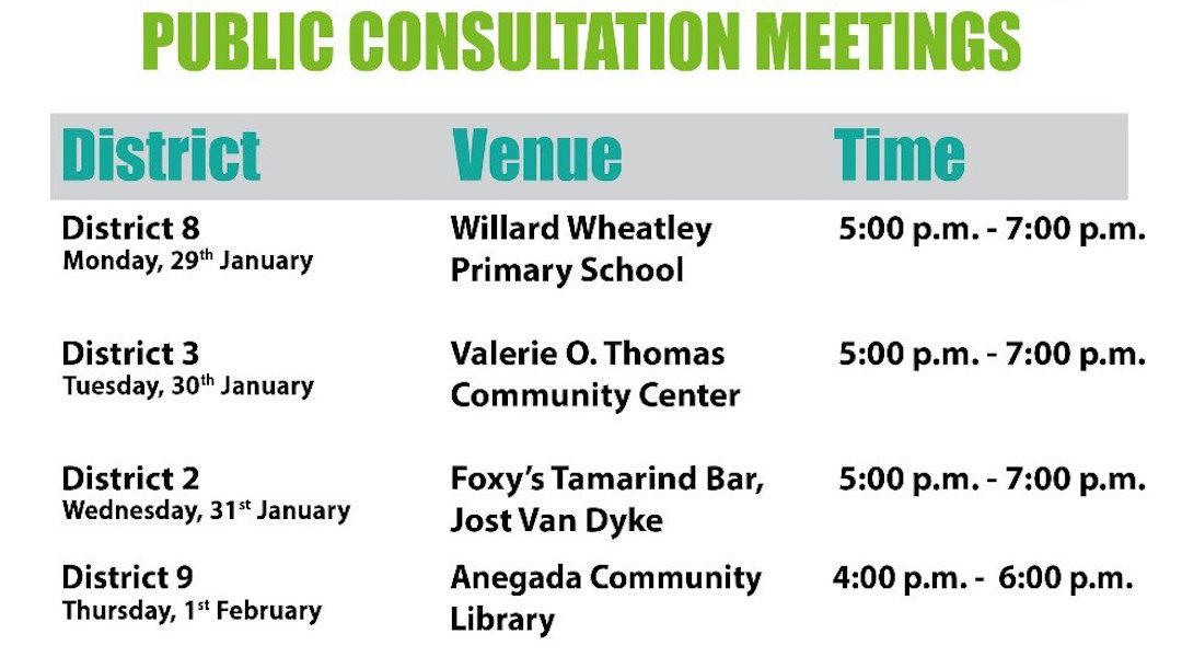 Public Consultations on Recovery & Development Document Begin, Residents Urged to Participate