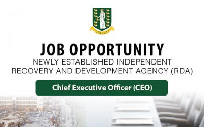 RE-ADVERTISED Job Opportunity – CEO for Recovery & Development Agency