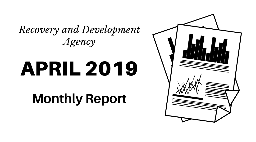 Monthly Report – April 2019