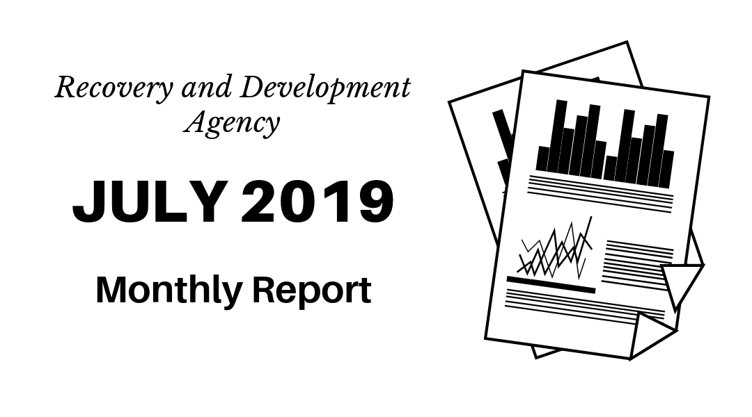 Monthly Report – July 2019