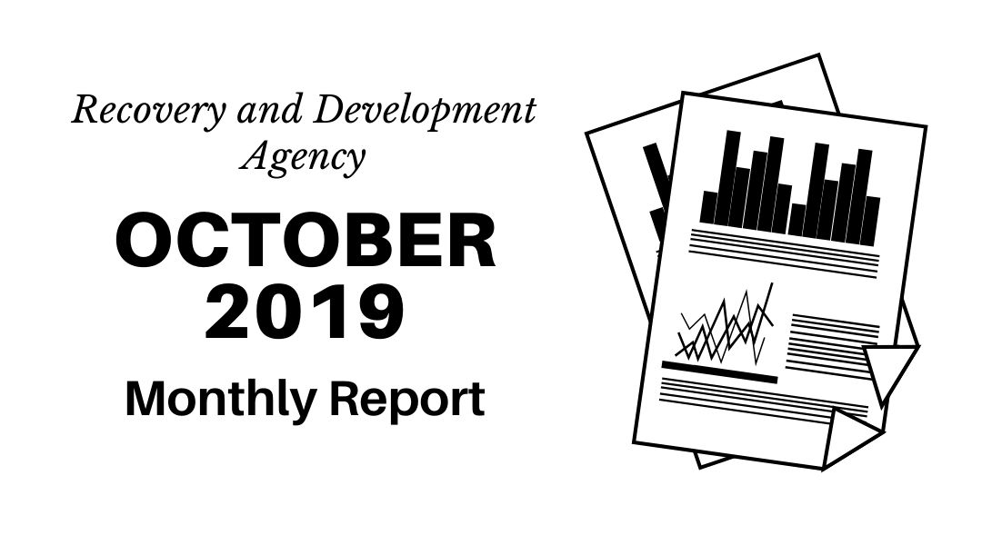 Monthly Report – October 2019