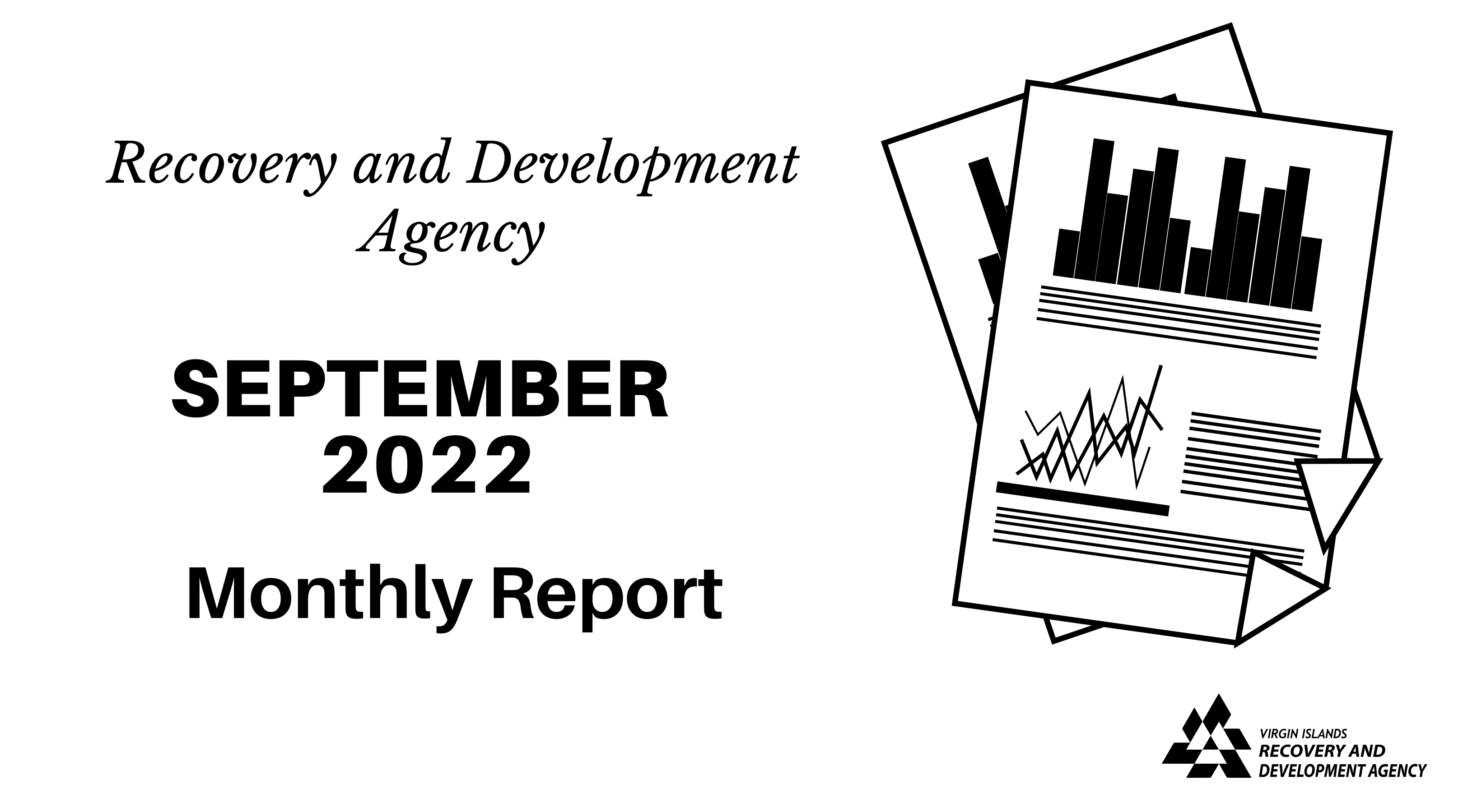 MONTHLY REPORT September 2022 Virgin Islands Recovery and