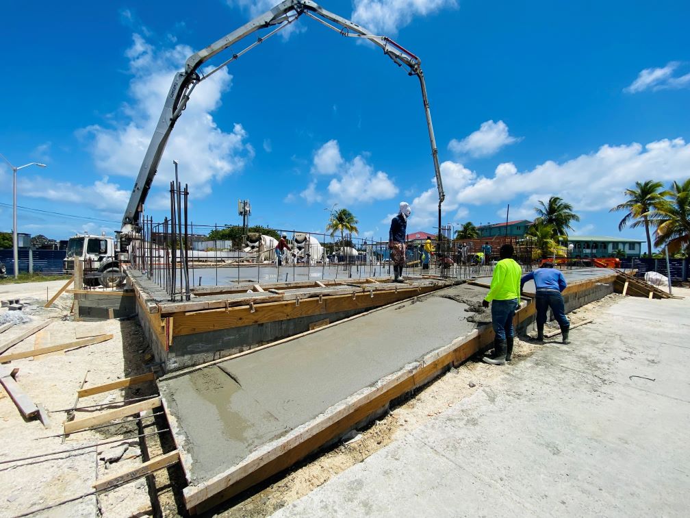 Foundation Works Complete At Joint Marine Shore Base Building