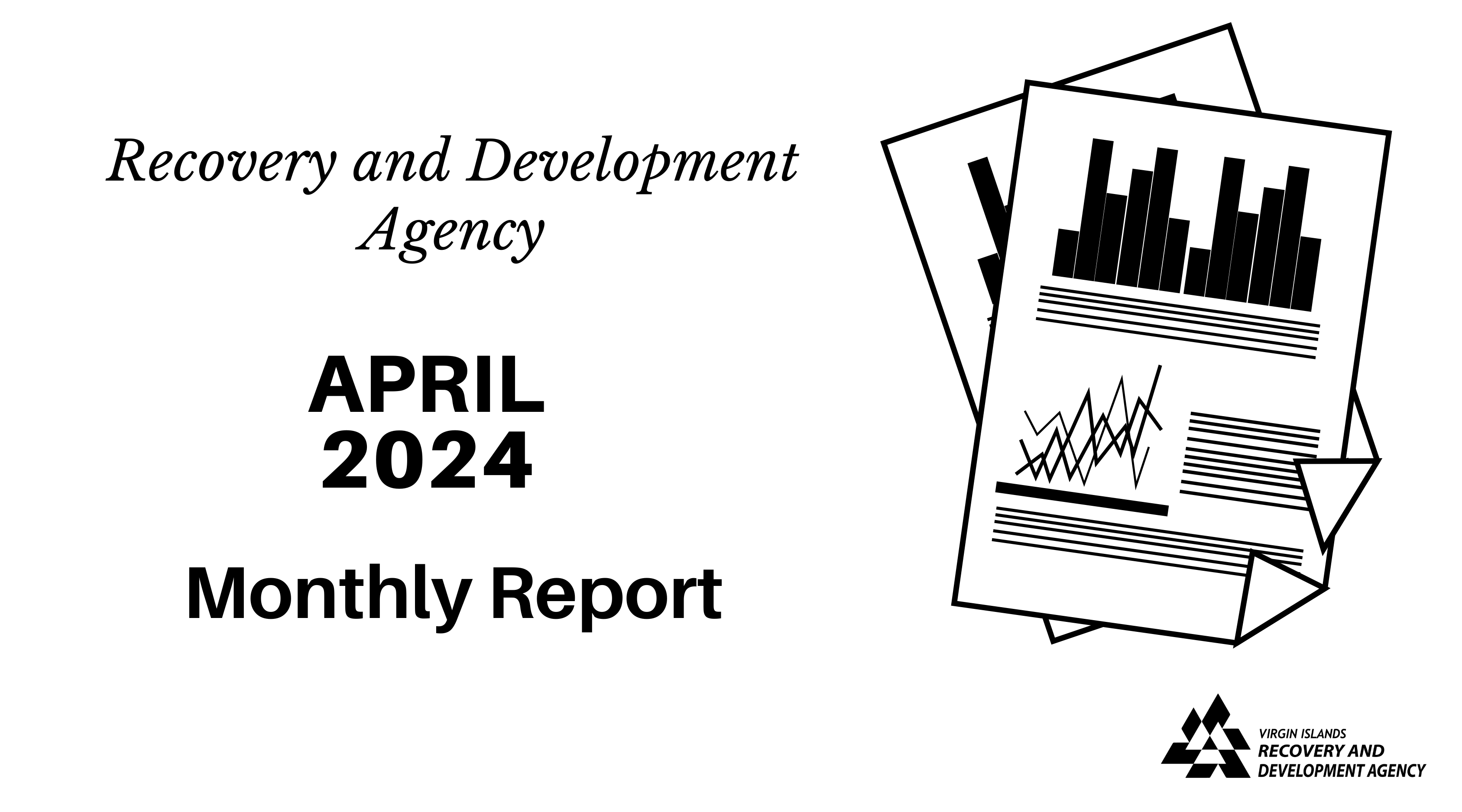 Monthly report april 2024 virgin islands recovery and development
