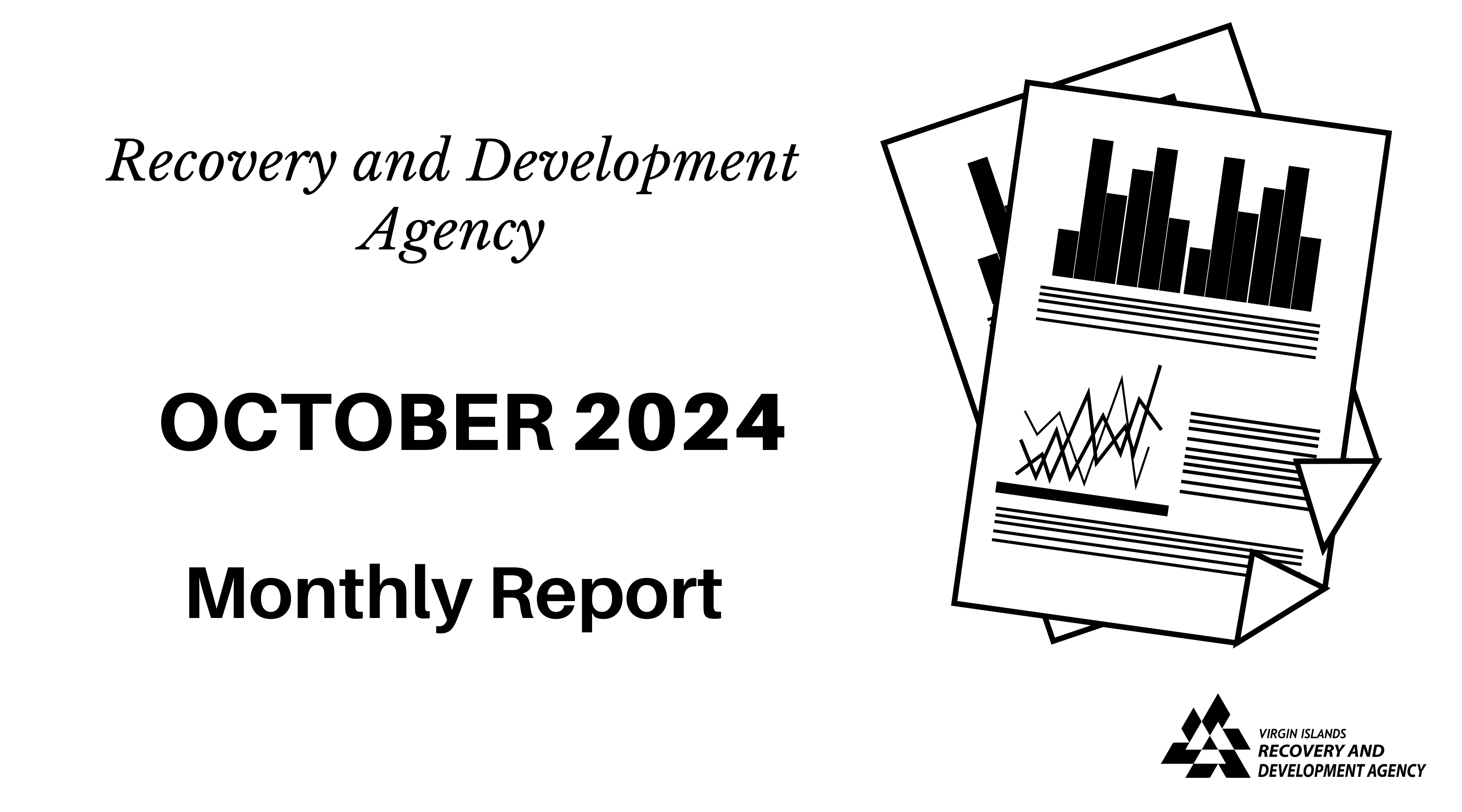 MONTHLY REPORT October 2024 Virgin Islands Recovery And Development Monthly report october 2024 virgin islands recovery and development